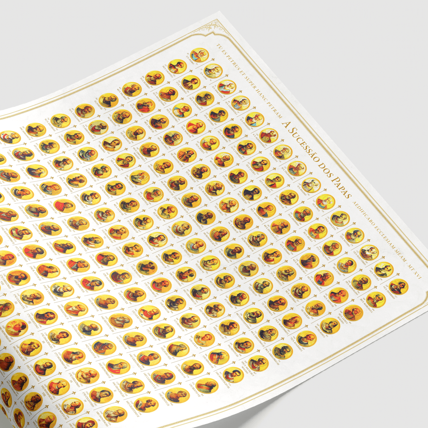 Poster: A Sucessão dos Papas