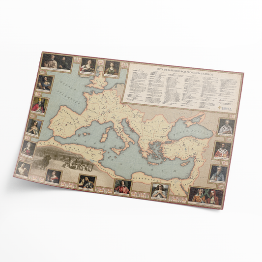 Mapa dos Mártires