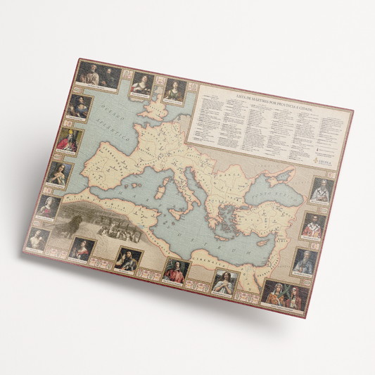 Mapa dos Mártires