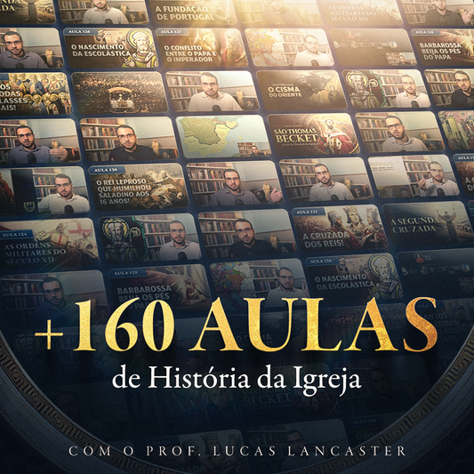 Assinatura da Escola de História da Igreja + Poster dos Papas GRÁTIS (p/ matrículas até 15/05)